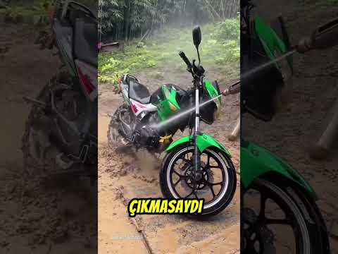 Motorum Çamur Oldu Babam Çok Kızdı🥲😭💯#shorts #viral