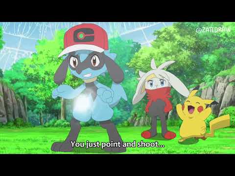 Ash and Goh  Pokémon tf(Riolu and Raboot/Lucario and Cinderace tf)