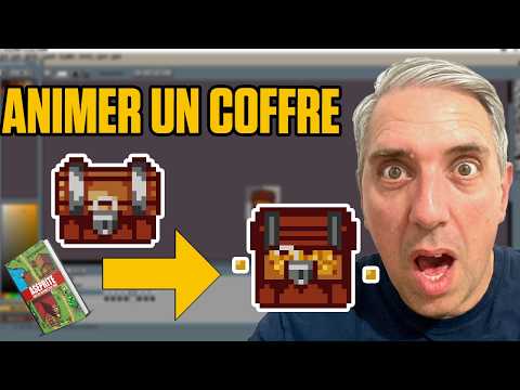 TUTO ASEPRITE : Animer un COFFRE RPG facilement 💎