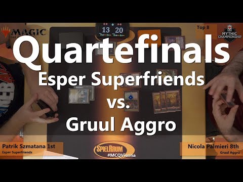MCQ Coverage: Top 8 - Esper Superfriends VS Gruul Aggro - SpielRaum [EN]