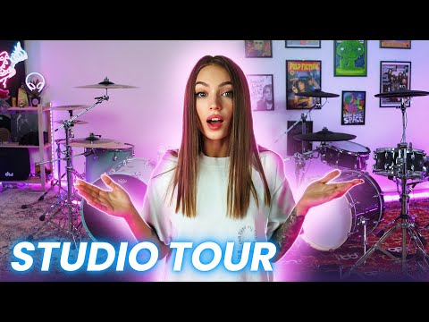 BEST STUDIO I EVER HAD! ROOM TOUR IN MY NEW STUDIO!