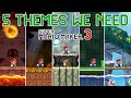 5 Themes We Need For Super Mario Maker 3