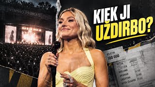 Kiek Jessica Shy uždirbo iš 2 Vingio parko koncertų?