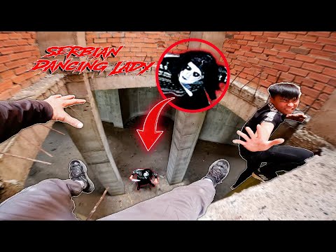 "😱 Parkour POV in Abandoned Castle – Serbian Dancing Lady HUNTED Us! 🏃‍♂️👻"