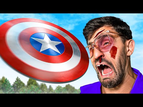 Discovering How LETHAL Captain America's Shield is *YOUTUBE DOESN'T APPROVE*