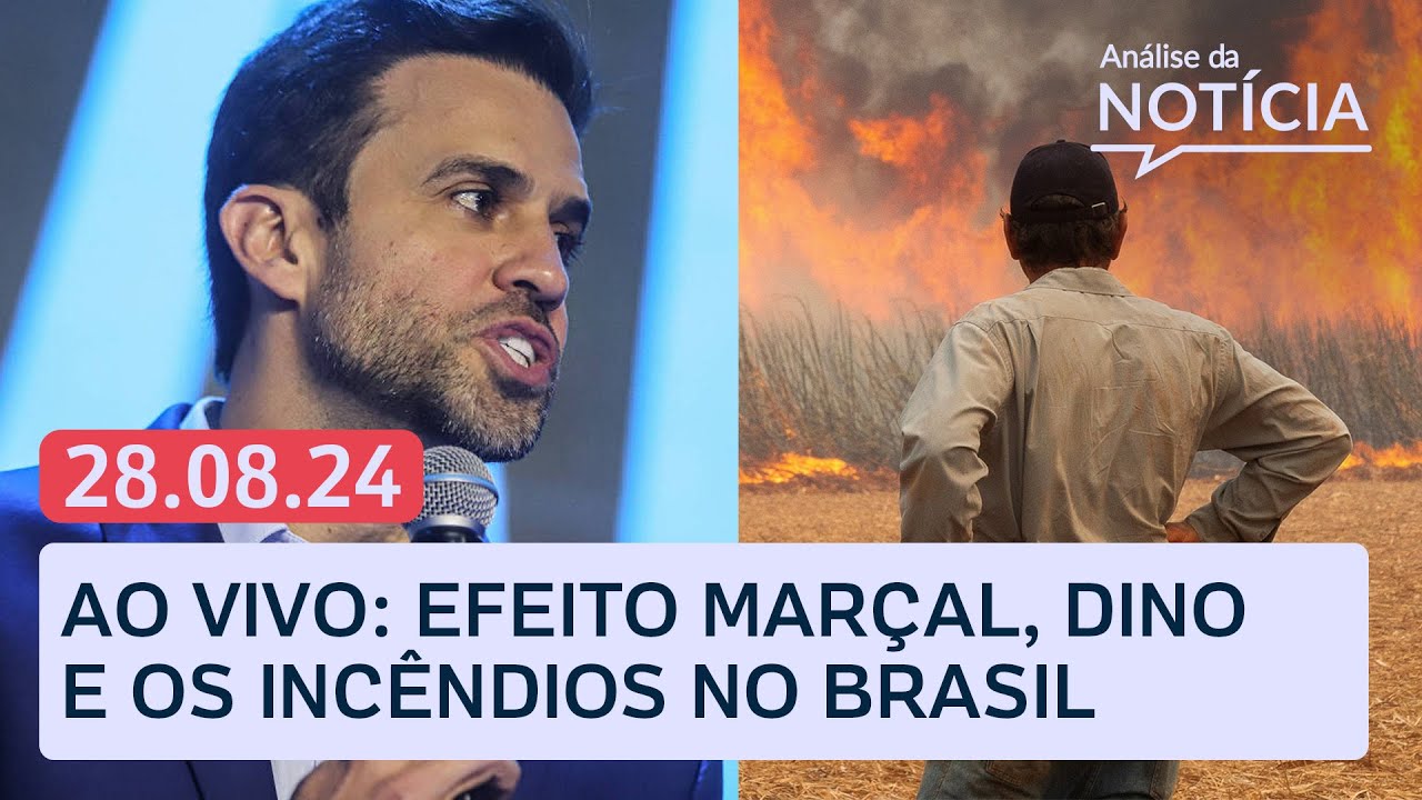 Efeito Marçal: quem ganha e quem perde?; queimadas no Brasil e mais ao vivo | Análise da Notícia