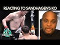 DC & Helwani react to Cory Sandhagen’s flying-knee KO of Frankie Edgar | ESPN MMA
