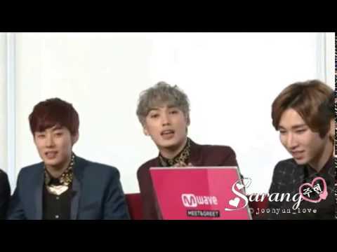 141211 Atomic Kiz (아토믹키즈) - Lovers (애인해) at Meet & Greet