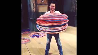 Darius Campbell Danesh - Hula Hooping World Record - November 2013