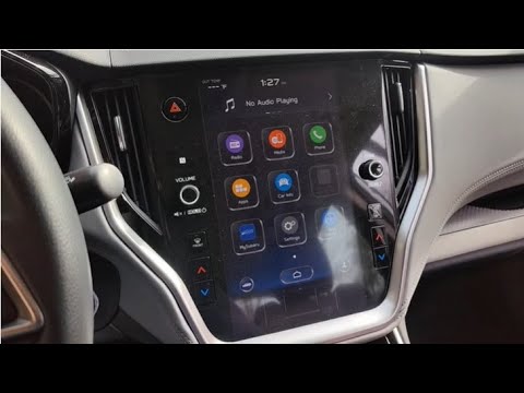 center console and airbag module removal on 2020 Subaru Legacy Premium