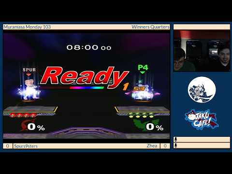 Muramasa 103 - Spurs9ster (Samus) Vs Zhea (Falcon) - WQF