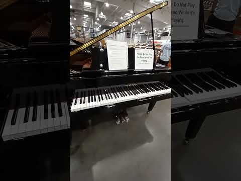 Self-playing Piano At Costco! #shorts #costco #fun
