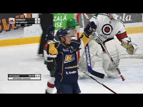 HK Kurbads vs HK Liepāja/Optibet (6-1)highlights 28.02.2018