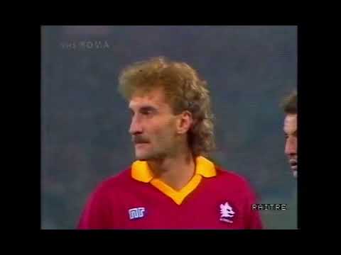 AS Roma - Valencia (UEFA Cup 1990-91, second round)