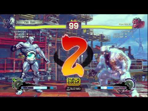 so-mouga [Seth] Vs andywuzc [Hakan] SSF4 AE Ranked Matches - PSN