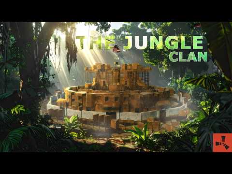 We BUILT The First JUNGLE CLAN FORTRESS in Rust | OT Zerg Movie