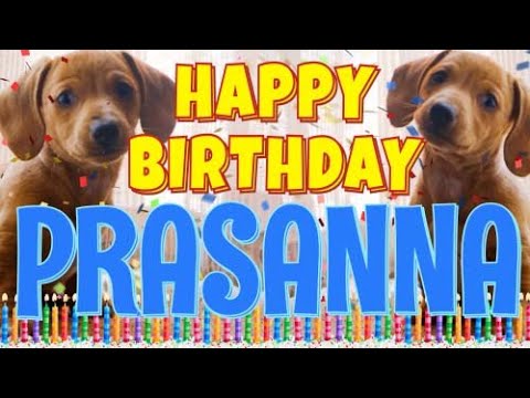 Happy Birthday Prasanna! ( Funny Talking Dogs ) What Is Free On My Birthday