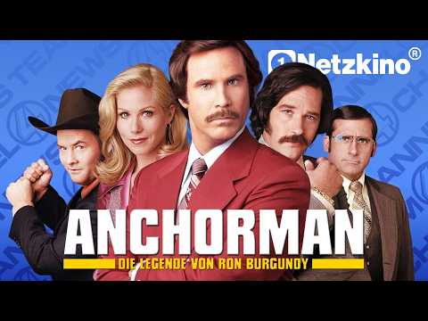 Anchorman: The Legend of Ron Burgundy (COMEDY with WILL FERRELL, full movie in German)