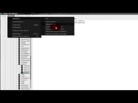 comment ouvrir hkey_local_machine system currentcontrolset control