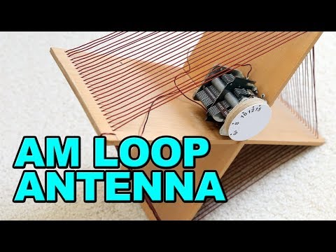 AM Loop Antenna - Very Effective - DIY