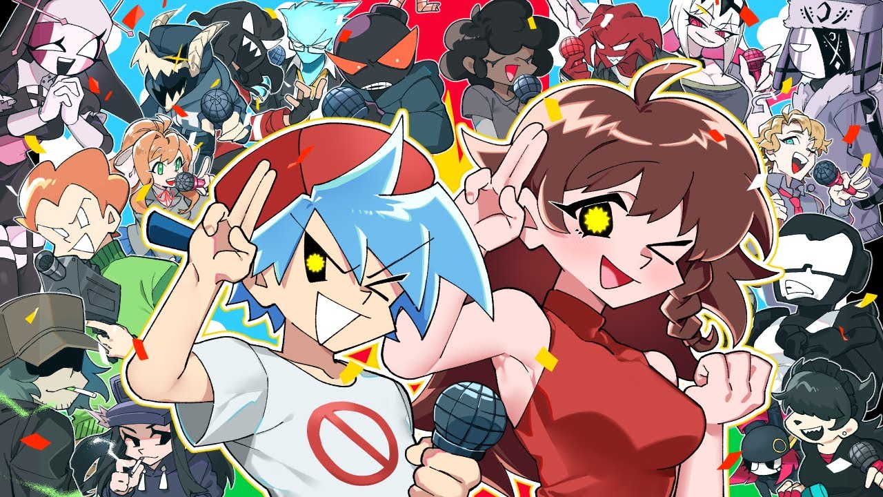 FNFのみんなで『メズマライザー』【FNF 5th Anniversary】