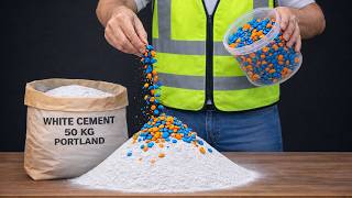 Mix CEMENT with COLORFUL GARDEN STONES and create something impossible to believe!