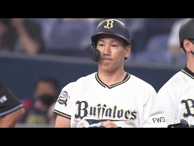 【1回裏】バファローズ・吉田正 同点タイムリーヒットで20試合連続安打!! 2020/9/2 B-H