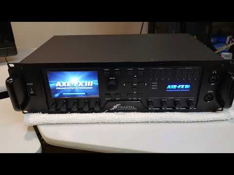 My Fractal Axe-Fx III Unboxing Video!!!