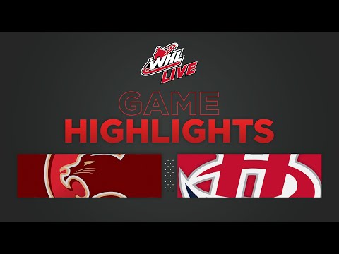 WHL Highlights: Cougars (3) at Hurricanes (4) OT - January 13, 2023