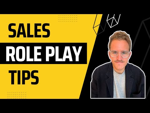 Sales Role Play Tips