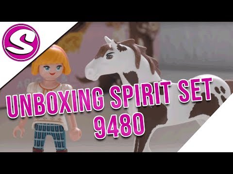 Playmobil Kurzfilm Deutsch | Unboxing Pferdebox Spirit Set 9480 | Playmobil Pferdehof