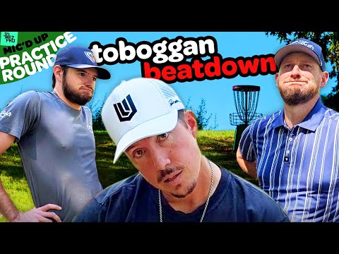Toboggan is hard. | 2025 Discraft Great Lakes Open | Practice Round Part 2