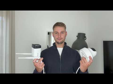 HiLook EasyLink Kamera-Set – 4MP WLAN-Überwachung mit NVS, 2-Wege-Audio & KI-Erkennung von Personen