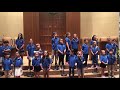 junior choir sings master of all things by Craig Taubman