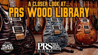 Video thumbnail for A Closer Look At...PRS Wood Library Models! by Peach Guitars