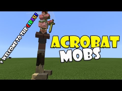 ACROBAT MOBS | Minecraft PE