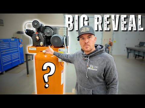 Upgrading My Shop With a MONSTER Air Compressor!...Plus Giveaway