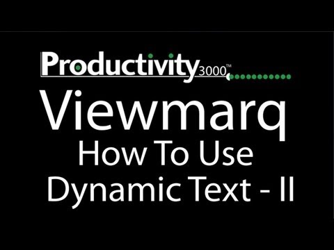 Productivity3000 Dynamic Text to ViewMarq LED (Part 2) at AutomationDirect