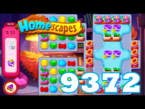 Homescapes Level 9372 HD | 3 - match puzzle game | Gameplay Walkthrough | android | GameGo Game IOS