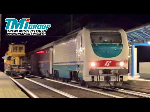 L’EURONIGHT 235 LA SPEZIA-WIEN HBF IN TRANSITO A CREVALCORE