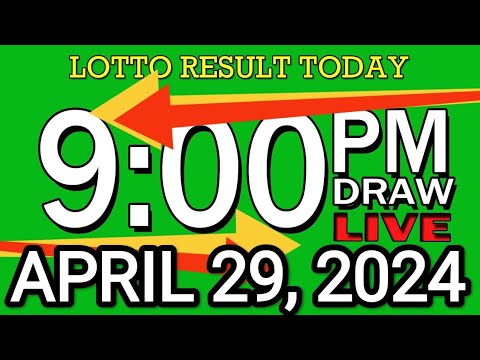 LIVE 9PM LOTTO RESULT TODAY APRIL 29, 2024 #2D3DLotto #9pmlottoresultapril29,2024 #swer3result