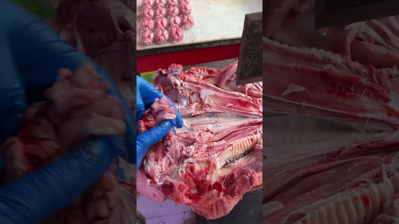 新鮮豬腦花5元一個