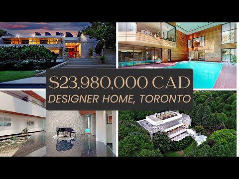 INSIDE ONE OF THE MOST EXPENSIVE HOMES FOR SALE IN TORONTO, CANADA