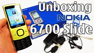 Nokia 6700 Slide Unboxing 4K with all original accessories RM-576 review