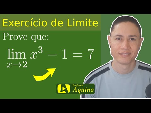#05 Definição formal de Limite - ε (épsilon) e δ (delta). | Exercícios de Cálculo.