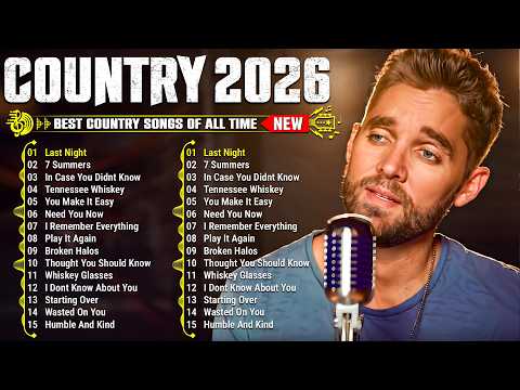 Brett Young, Morgan Wallen, Chris Stapleton, Luke Bryan, Lee Bricee ✨ Top Country Hits 2026
