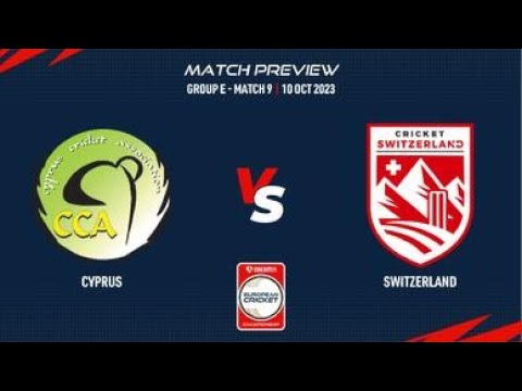 Switzerland vs Cyprus T10 - Live Cricket Score, Commentary