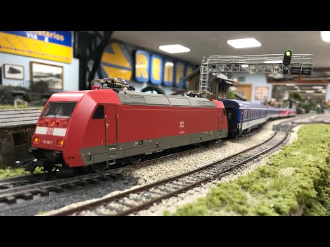 101 003-2 mit EC174 "Alois Negrelli" Hamburg Hbf - Dresde Hbf