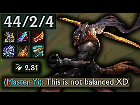 SEASON 11 MASTER YI IS NOT BALANCED!!