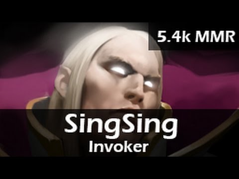 453: SingSing as Invoker Mid ft. Snith - 5.4k MMR Ranked Gameplay - 20150518